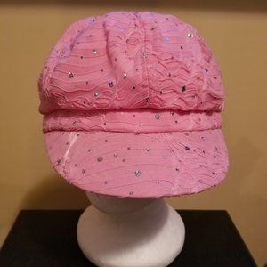 Sparkle Glitter Newsboy Cap
